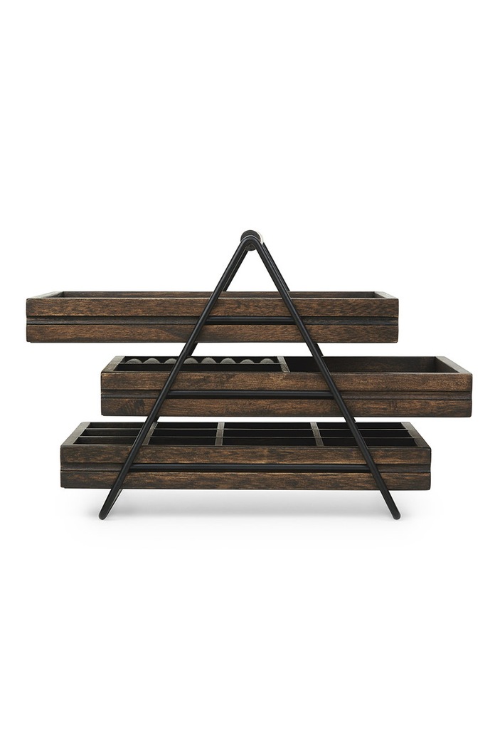 Umbra organizer na biżuterię brązowy 1004037.048