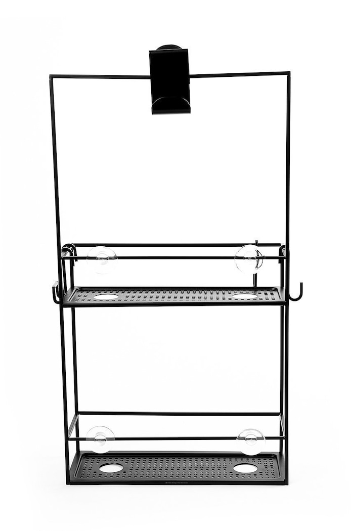 Kúpeľňa Umbra - Závesný regál do sprchy 023461.040 čierna