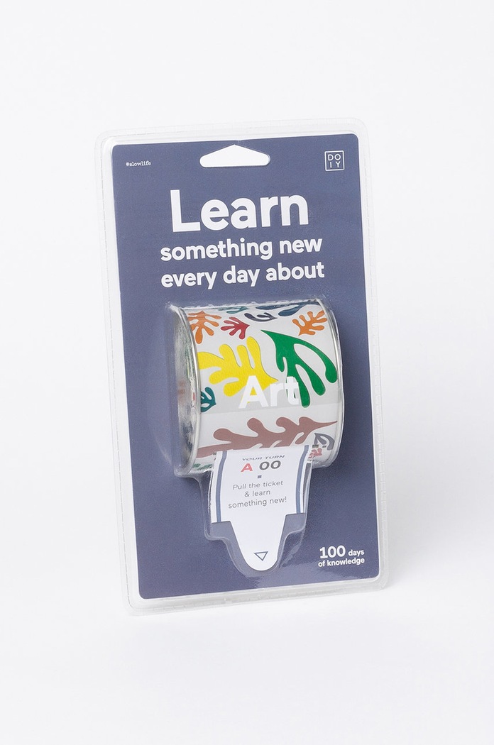 DOIY - Learn Something New Every Day - Art DYNEWAREN vícebarevná