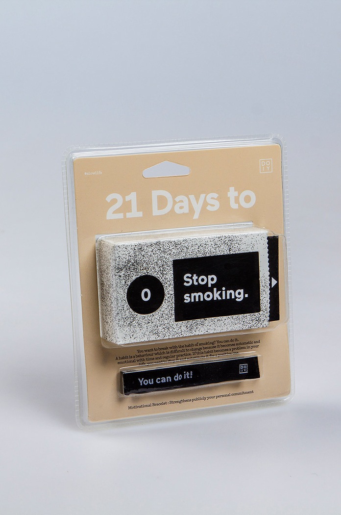 DOIY - Motivációs kártyák 21 Days To Stop Smoking többszínű DY21DASME