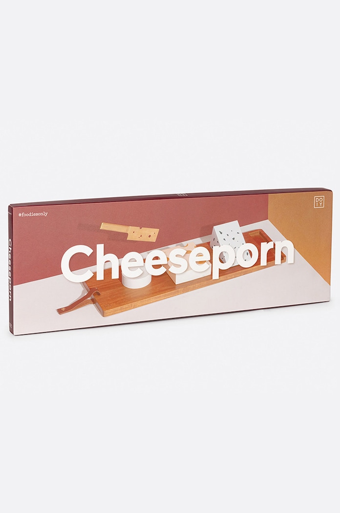DOIY Deska do serwowania z wbudowanym nożykiem DYCHEESEPOL