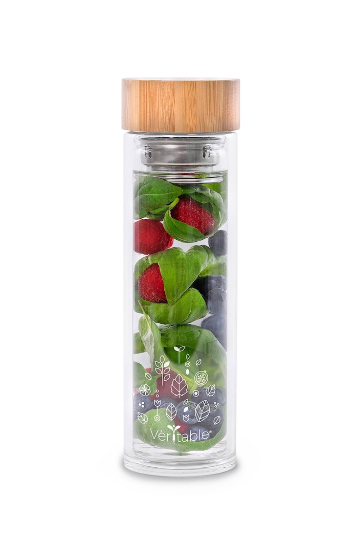 Veritable - Sticla termica cu infuzor transparent A.ACC.BOU.0081.1