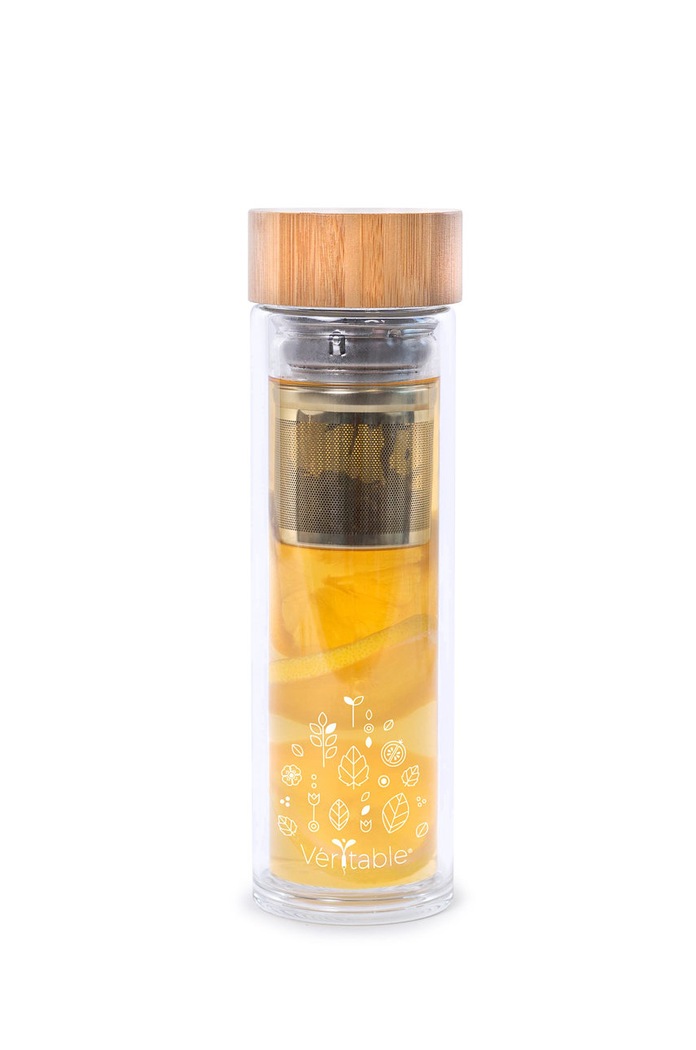Veritable - Sticla termica cu infuzor A.ACC.BOU.0081.1 transparent AA00