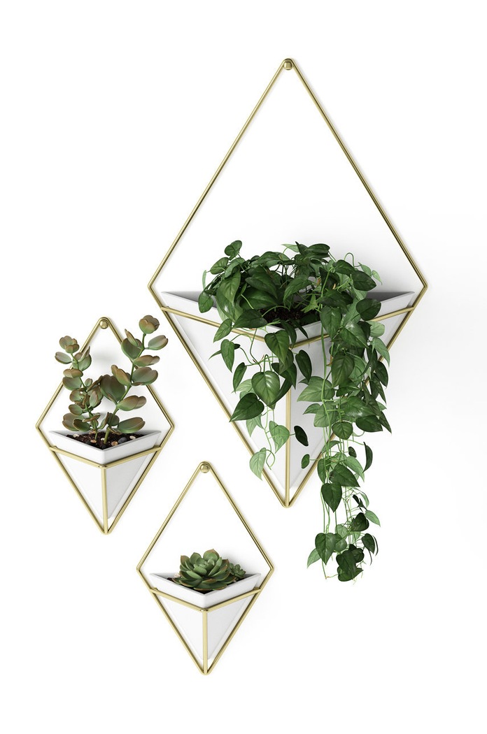 Umbra ghiveci 22,2 x 9,5 x 38,7 cm 470752.524 alb