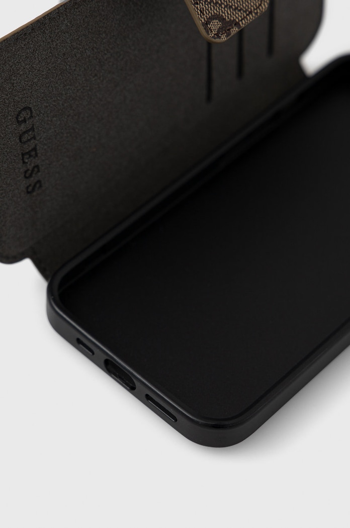 Doplňky Obal na telefon Guess GUBKP13L4GDBR hnědá