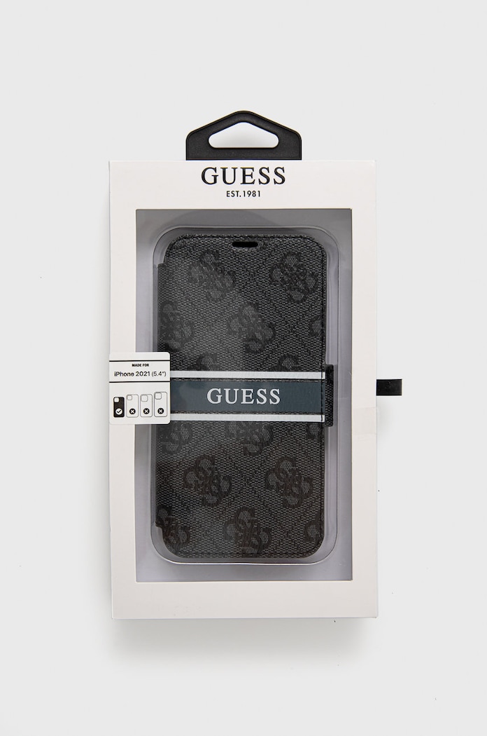 Etui za telefon Guess iPhone 13 Mini siva GUBKP13S4GDGR