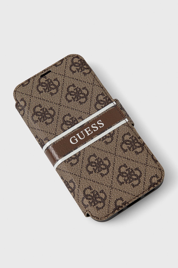 Guess husa pentru telefon pentru telefon maro GUBKP13S4GDBR