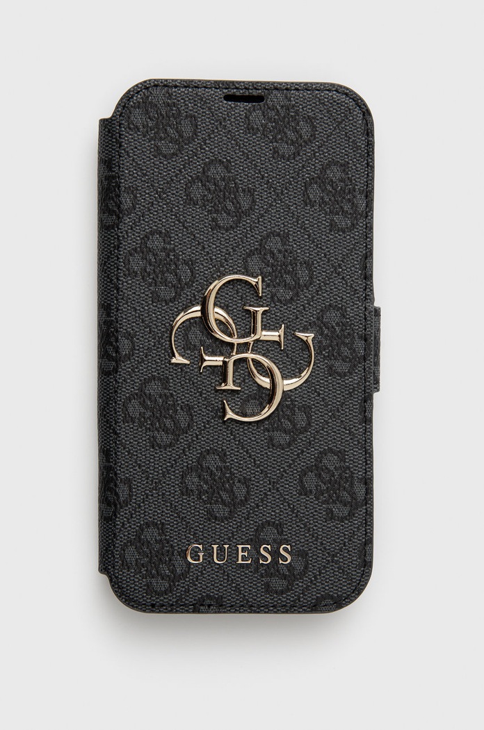 Guess Etui na telefon iPhone 13 Pro szary GUBKP13L4GMGGR