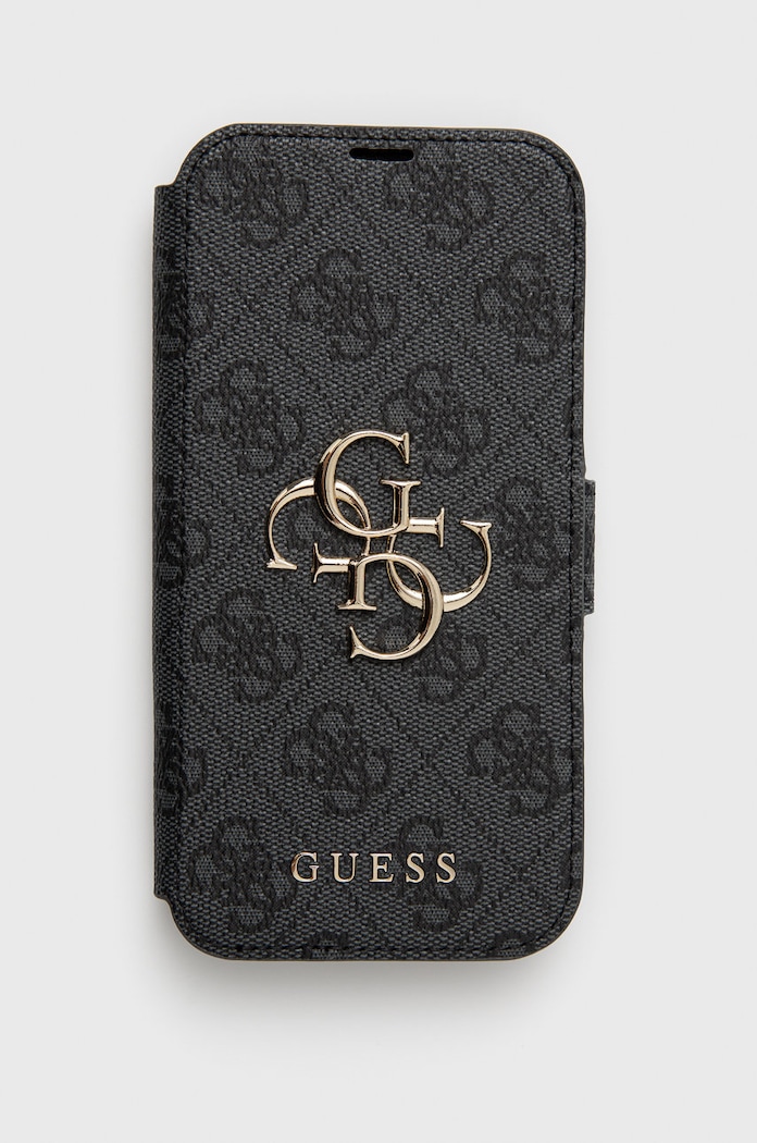 Guess Etui na telefon iPhone 13 Pro szary GUBKP13L4GMGGR