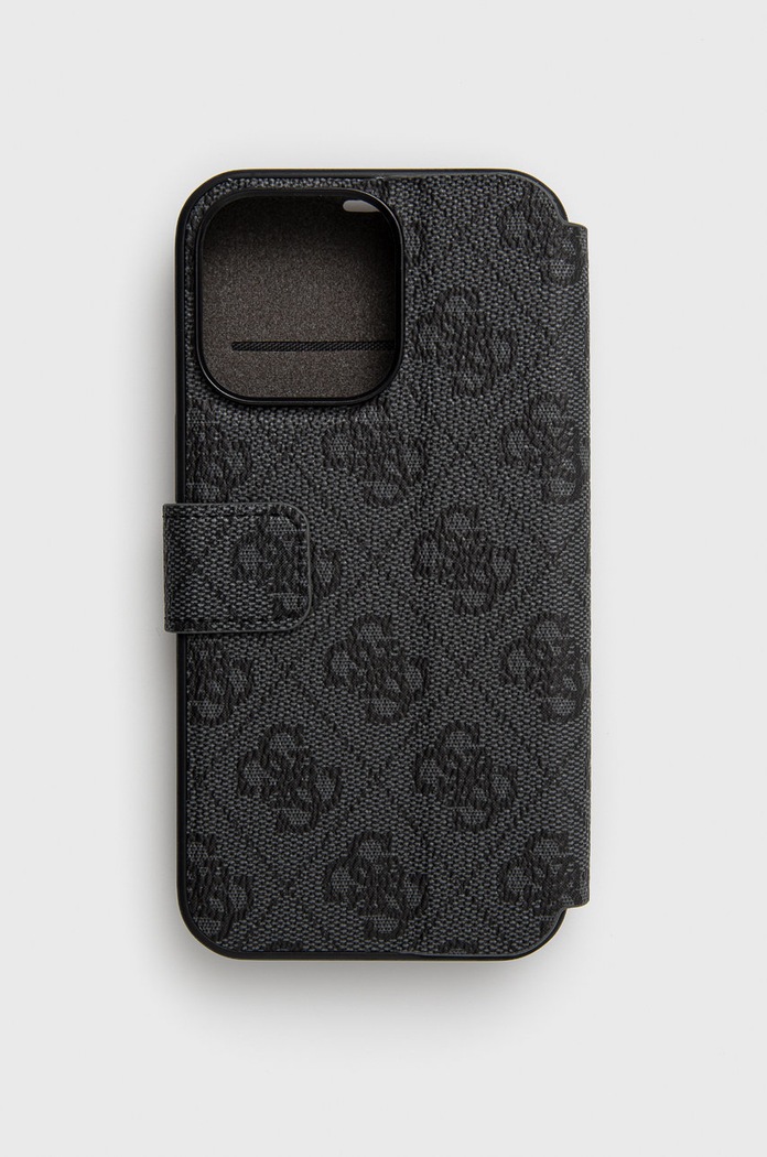 Etui na telefon iPhone 13 Pro Guess GUBKP13L4GMGGR szary