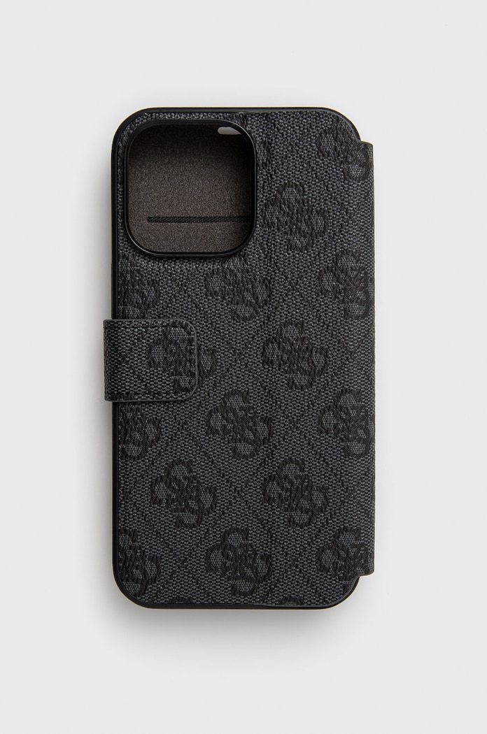 Etui na telefon iPhone 13 Pro Guess GUBKP13L4GMGGR szary