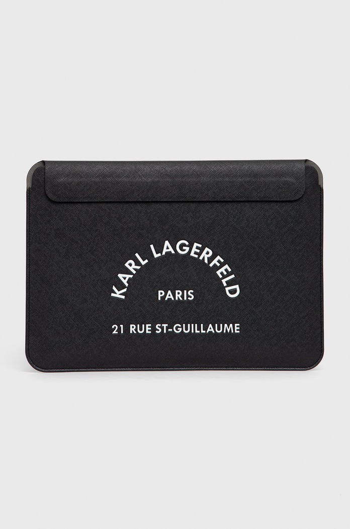 Obal na notebook Karl Lagerfeld na notebook čierna KLCS133RSGSFBK