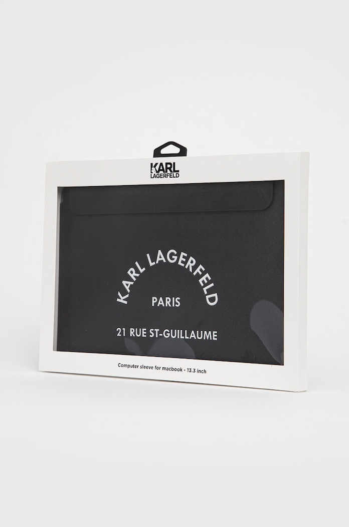 Obal na notebook Karl Lagerfeld KLCS133RSGSFBK čierna