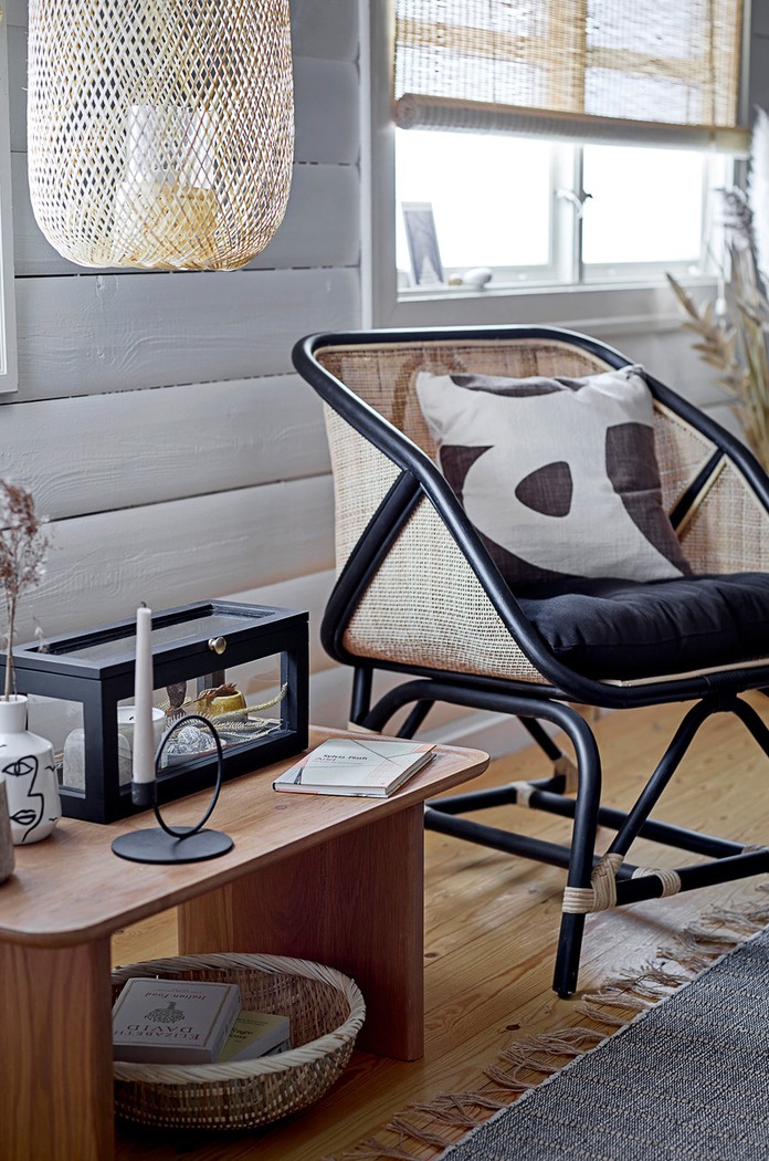 Bloomingville Sfesnic decorativ 82050406 negru AA00