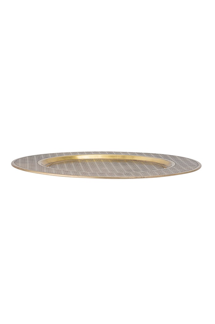 Bloomingville taca ozdobna 82052384 żółty AA00
