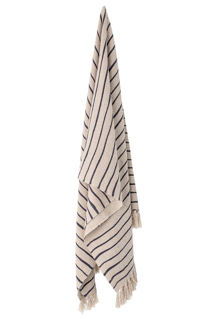 Pléd Bloomingville Eia 160 x 130 cm 82051018 hnědá AA00