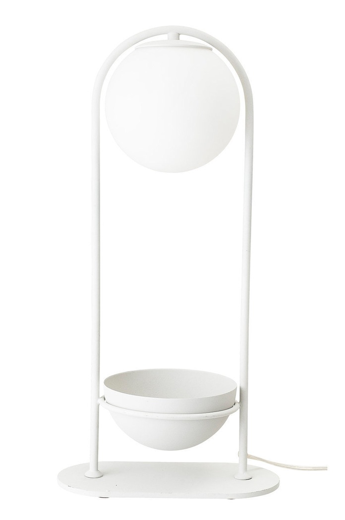 Bloomingville lampa stołowa 82040782 biały AA00