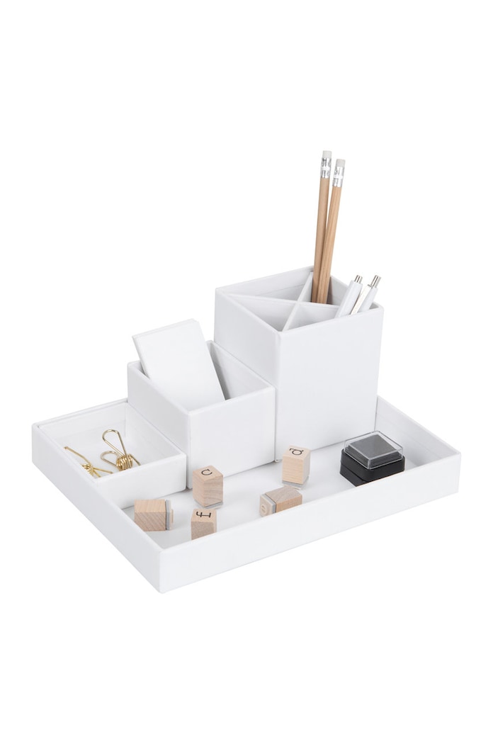 Bigso Box of Sweden - stolni organizator Lena 797445501 bijela AA00