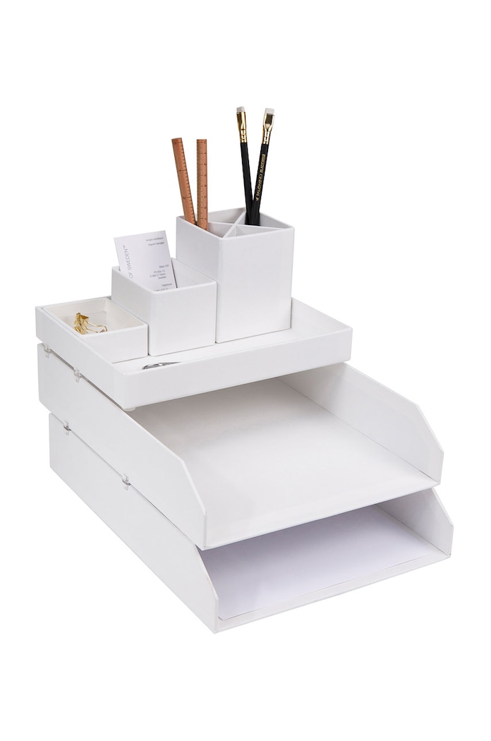 Bigso Box of Sweden - stolni organizator Lena 797445501 bijela