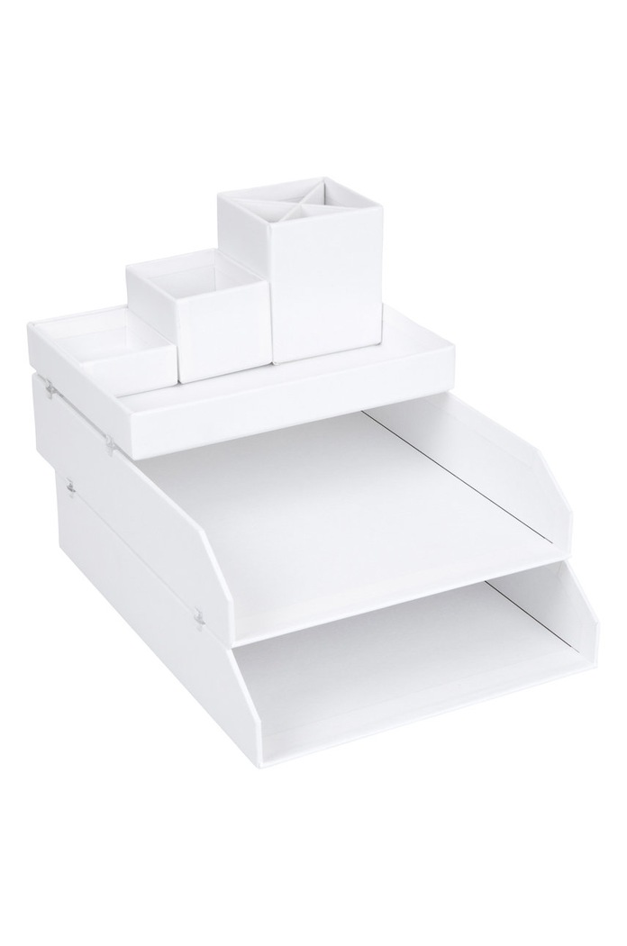 Lifestyle Bigso Box of Sweden - Organizer pentru documente Hakan 789245501N alb