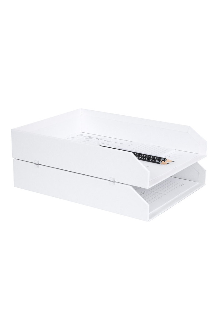 Bigso Box of Sweden - Organizer pentru documente Hakan 789245501N alb