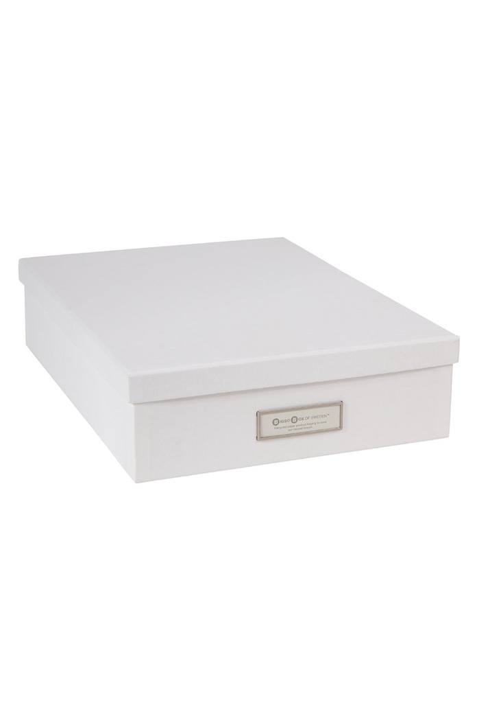 Úložný box Bigso Box of Sweden Oskar 945145541 bílá AA00