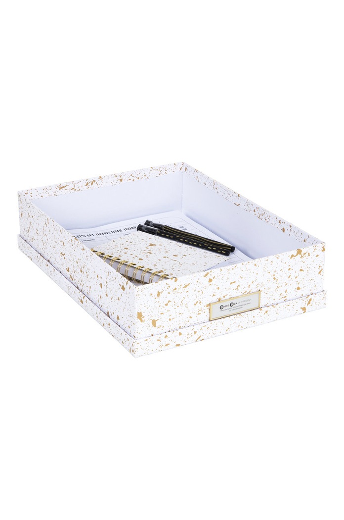 Вітальня та спальня Bigso Box of Sweden Коробка для зберігання Oskar 945187762 жовтий