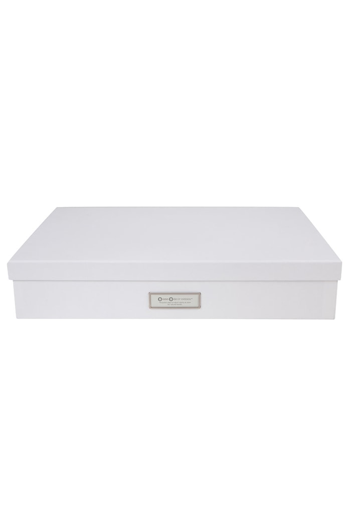 Bigso Box of Sweden - Úložný box Sverker 934145541 biela AA00