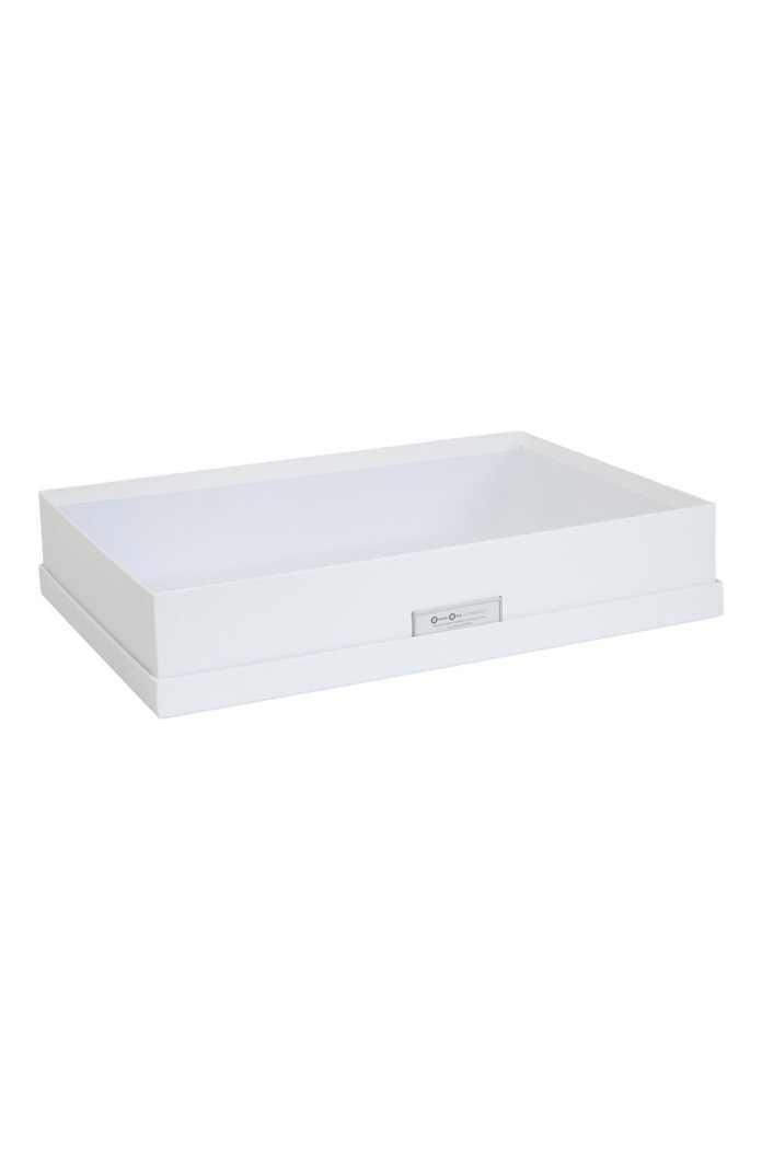Bigso Box of Sweden - Úložný box Sverker biela 934145541