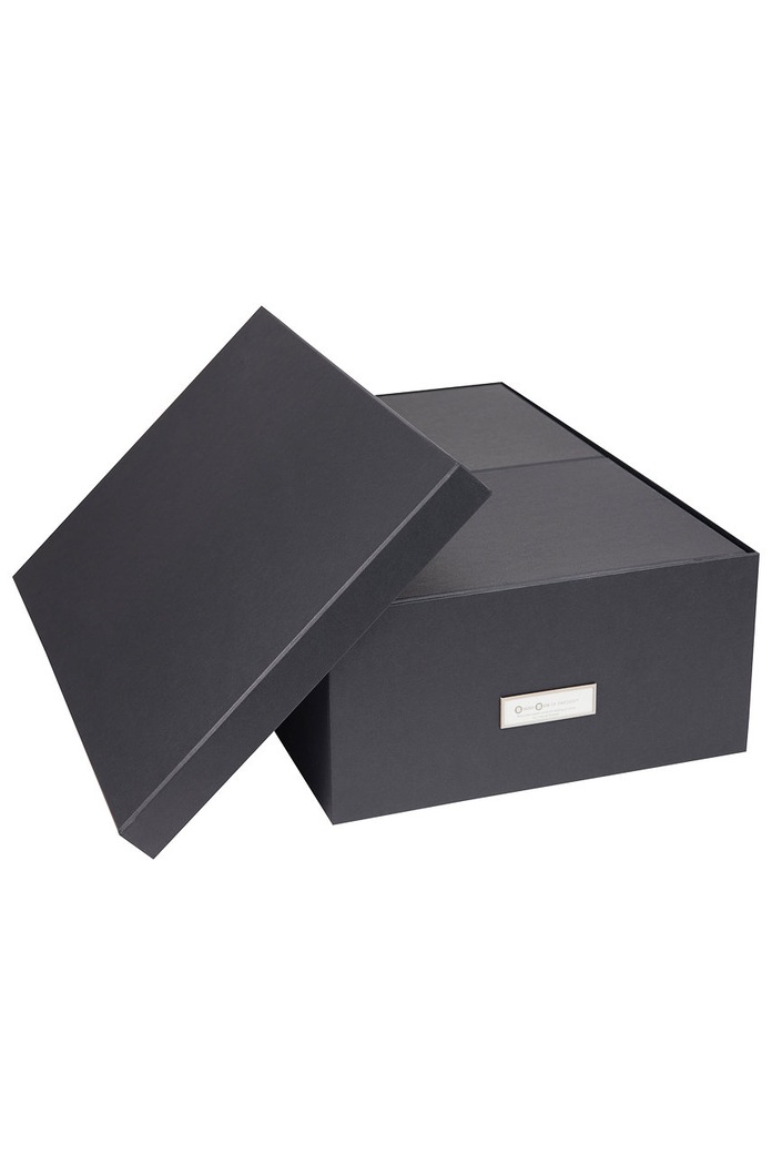Bigso Box of Sweden zestaw pudełek do przechowywania Inge (3-pack) 811345641 szary