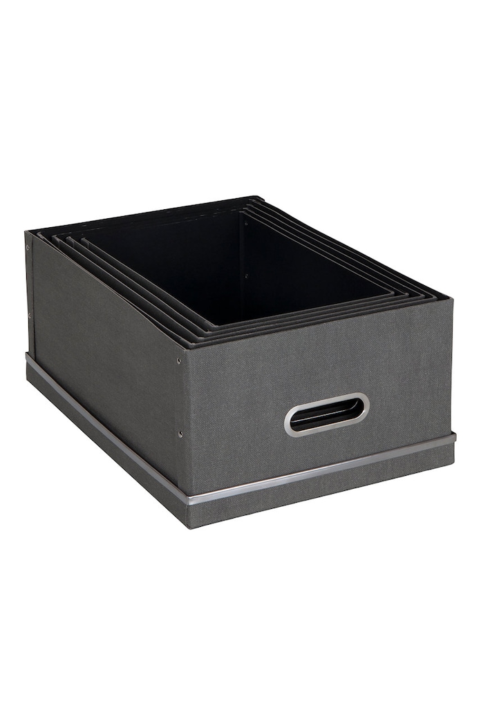 Вітальня та спальня Bigso Box of Sweden Набір коробок для зберігання Joachim (5-set) 5515C6449 сірий