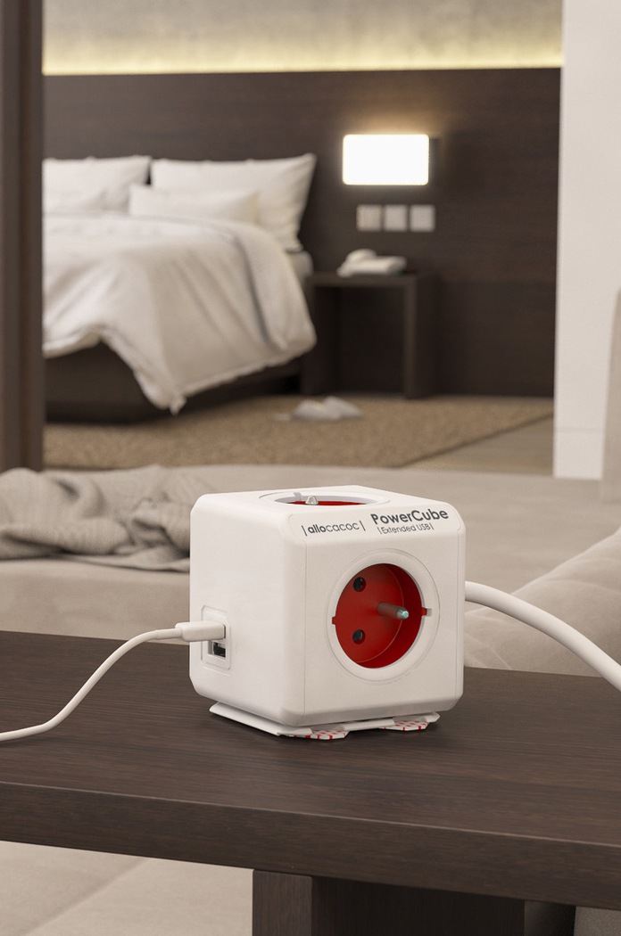 Lifestyle PowerCube PowerCube Extended USB 1,5 2402RD/FREUPC rosso