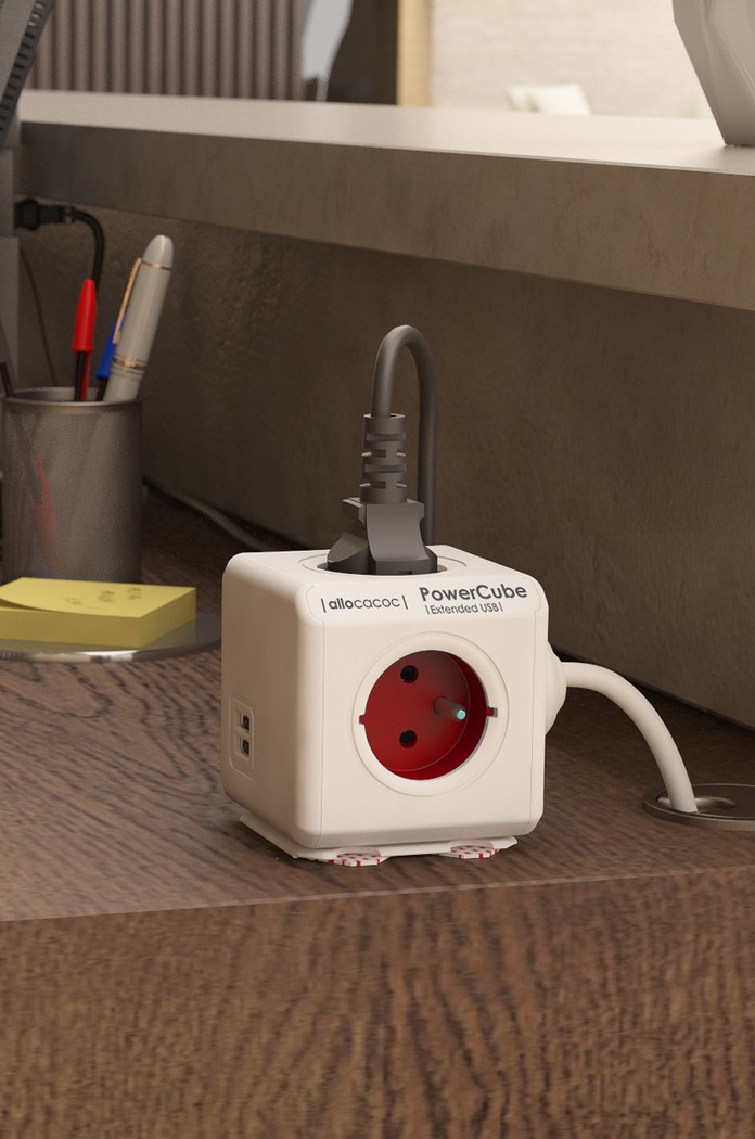 PowerCube PowerCube Extended USB 1,5 2402RD/FREUPC rosso