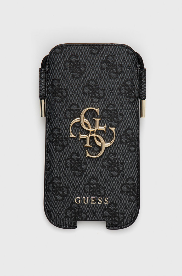 Obal na mobil Guess na mobil sivá GUHCP12M4GPSGR