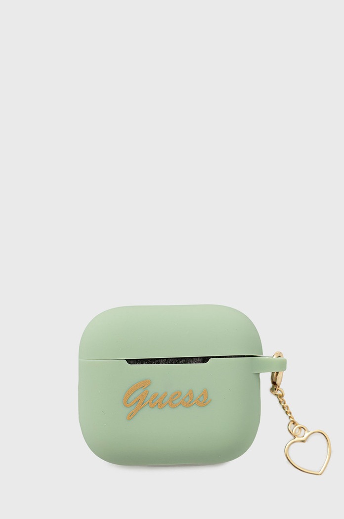Guess pokrowiec na airpods AirPods 3 cover zielony GUA3LSCHSN