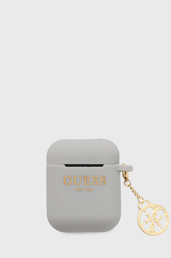 Θήκη για airpods Guess Airpods Cover γκρί GUA2LSC4EG