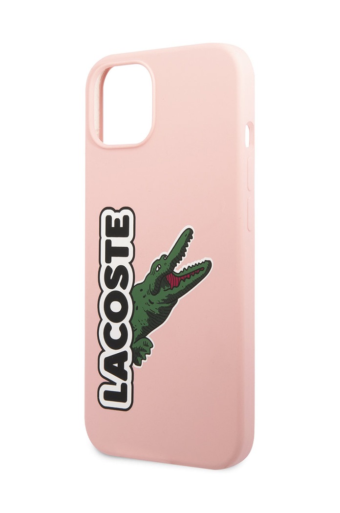 Lacoste Etui na telefon iPhone 13 6,1" LCHC13MSHI LCHC13MSHI różowy AA00