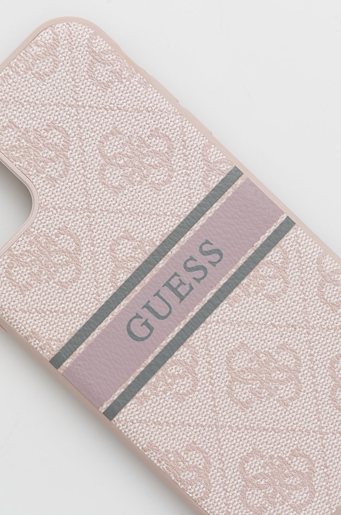 Guess Etui na telefon iPhone 11 6,1'' /Xr GUHCN614GDPI różowy AA00