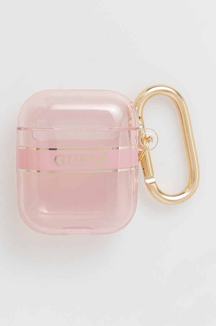 Guess Pokrowiec na airpods AirPods cover różowy GUA2HHTSP