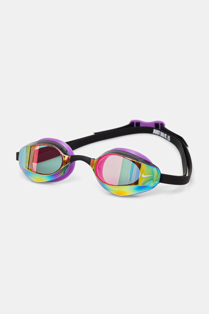 Nike okulary pływackie fioletowy NESSA176