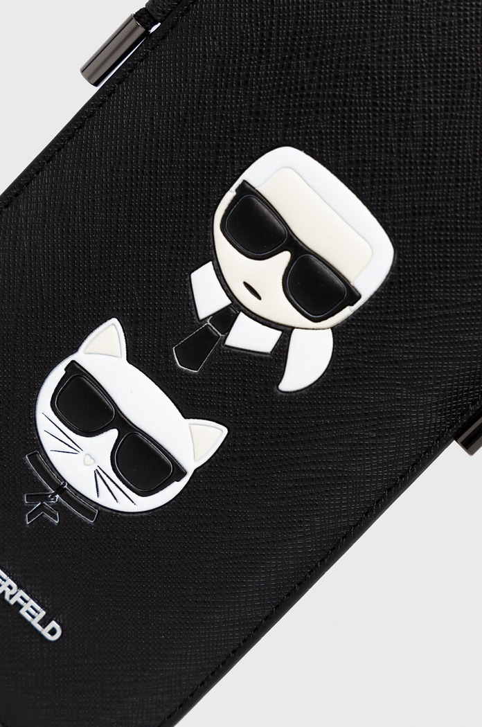 Doplňky Obal na telefón Karl Lagerfeld 6,1'' KLHCP12MOPHKCK černá