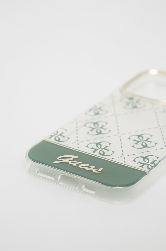 Guess etui na telefon iPhone 14 Pro 6,1" GUHCP14LHG4MHA zielony AA00