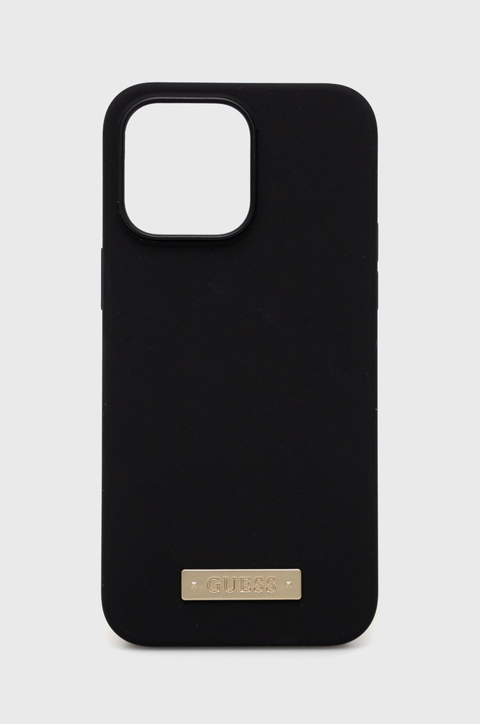 Guess etui na telefon iPhone 14 Pro Max 6,7" na telefon czarny GUHMP14XSBPLK