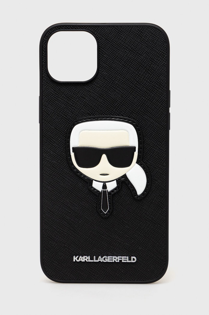 Θήκη κινητού Karl Lagerfeld Iphone 14 Plus 6,7" για τηλέφωνο μαύρο KLHCP14MSAPKHK