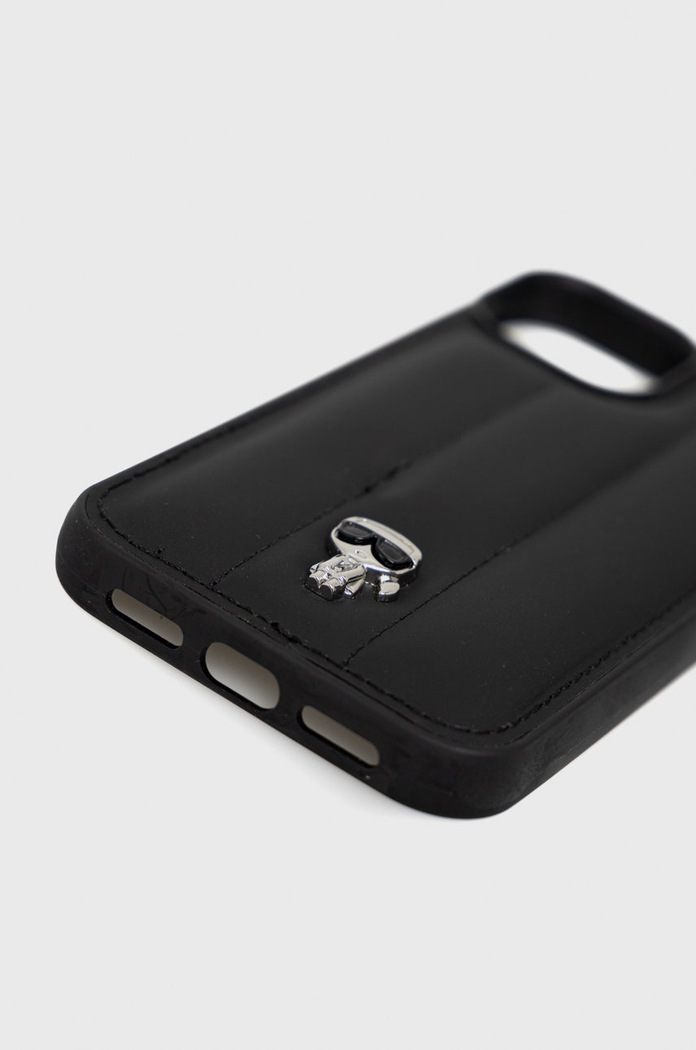 Karl Lagerfeld etui na telefon iPhone 14 6,1" KLHCP14SPSQPK czarny AA00