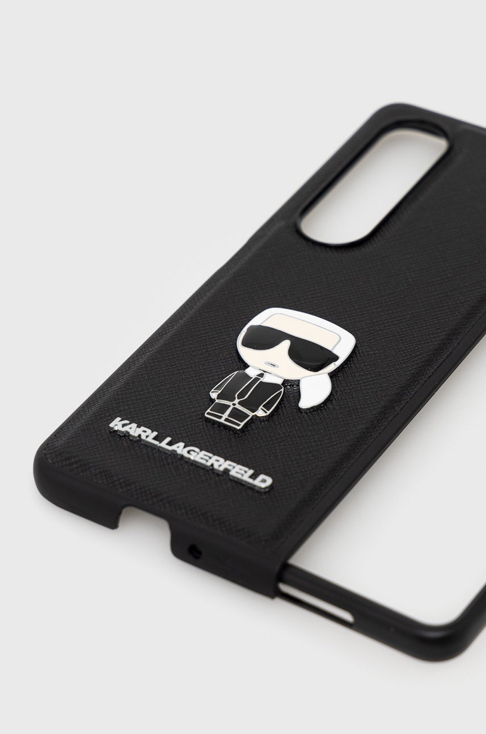 Karl Lagerfeld etui na telefon GALAXY Z FOLD 4 KLHCZFD4IKMSBK czarny AA00