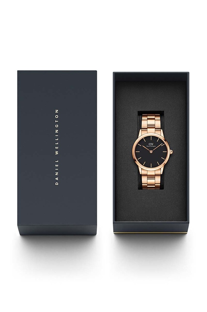 Hodinky Daniel Wellington Iconic Link 36 DW00100210 růžová AA00