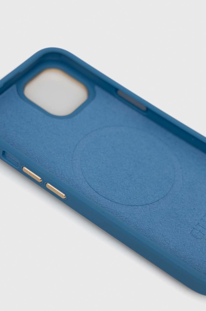 Guess etui na telefon iPhone 13 6,1" GUHMP13MU4GPRB niebieski AA00