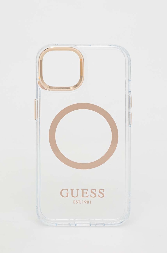 Etui za telefon Guess Iphone 13 6,1" Za telefon zlata GUHMP13MHTRMD