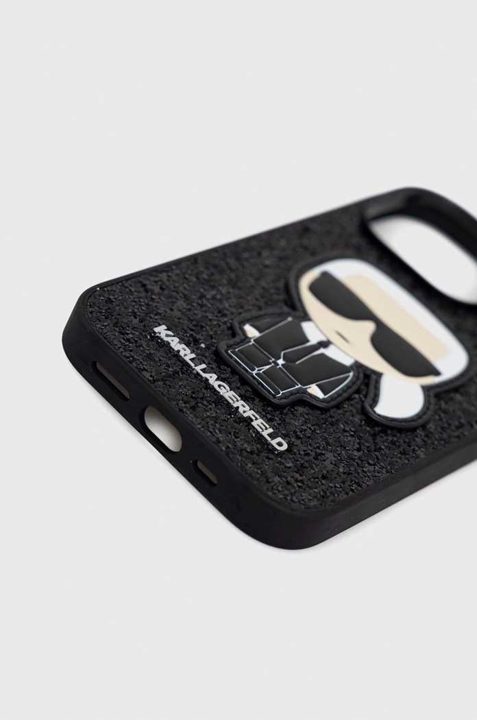 Obal na telefon Karl Lagerfeld Iphone 14 Pro 6,1" KLHCP14LGFKPK černá AA00